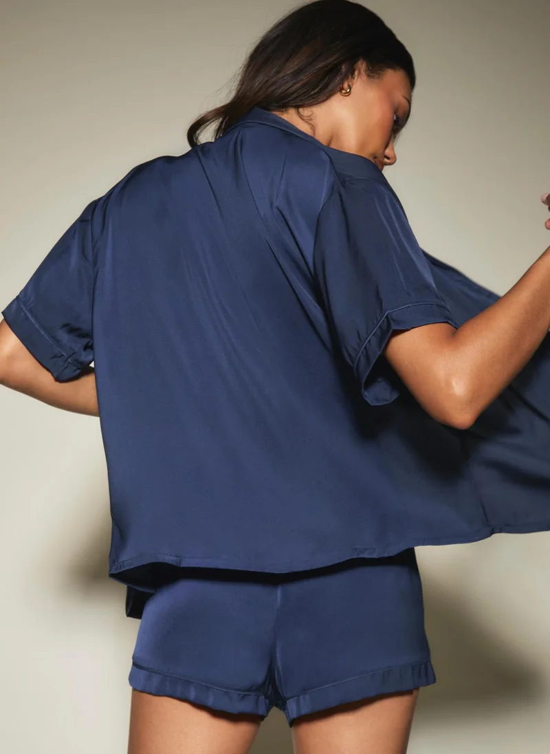 كيلوبايت طقم هاتى قصير كحلي